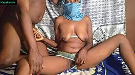 sweet petite alice craves hard cock in her sexy ebony maid panties 😈 homemade