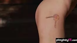 oh wow alex de la flor showin her exotic hairy pussy already