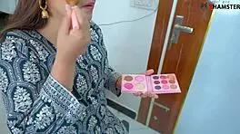 Newlywed wife screams loud in painful moaning 69 fuck