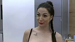 beautiful young babes tease suck old cock in hardcore threesome