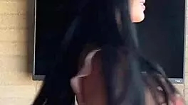 petite latina squirts pov anal balls deep cum!