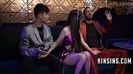 stepdaughter strips and loses virginity to stepson