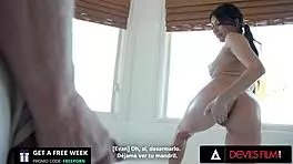 Penelope Woods Tight Ass Pounded by Old Man!