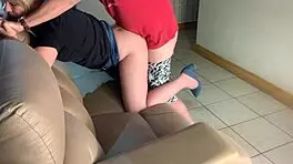 Roommate Catches Me Stroking Then Craves Every Inch Of My Pulsing Cock