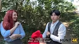 Hey stranger, watch me seduce and ride you while boyfriend stares