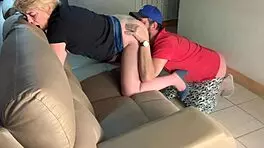 Roommate Catches Me Stroking Then Craves Every Inch Of My Pulsing Cock