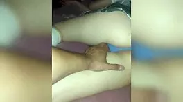 student winces as big dick stretches tight pussy painfully