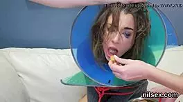 wacky teen hauled into butt hole asylum for brutal anal therapy