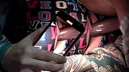 tiny 18yo latina pussy stretched wide by monster black cock creampie