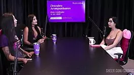 Renatinha melo casts with tifany rocha and didy reis part 2 on sheer red