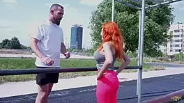 Wild Crossfit Lesson Explodes into Savage Stranger Pounding