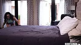 hey aften opal wanna fuck your horny wet roommate leana lovings after she masturbates?