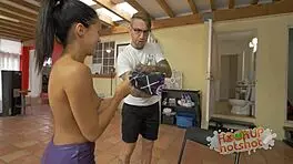 hey bryan gozzling give gorgeous megan rain even more of your extreme pounding sex right now