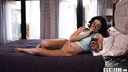 hey aften opal wanna fuck your horny wet roommate leana lovings after she masturbates?