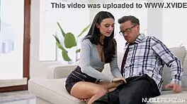 eliza ibarra alone with you, teacher, gonna fuck me hard in class?