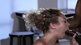 Petite blonde babysitter allie addison chokes on isiah maxwell's massive bbc