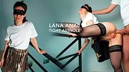 Petite slut solves everything with deepthroat blowjob and anal riding