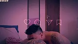 barely legal petite bent over for old man's tongue then huge creampie pounding