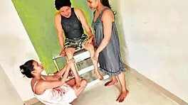 uttaran20's hot desi threesome with deepthroat and doggystyle