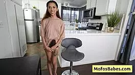 petite busty filipina kalani luana flaunts tits 😍 charles dera sucks hard 💦