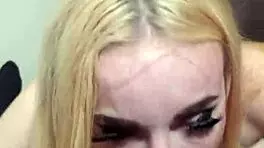 louise barlow sucks monster bbc deep and swallows every drop 💦🍆