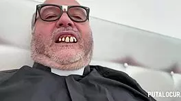 Chubby student Rebeca Addams punished by teacher Damian in hardcore session with blowjob doggystyle and cum