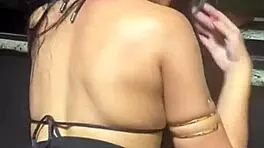 latina teen gets anal creampie from bbc while cuckold hubby watches