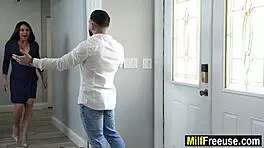 Milf and teen relentlessly used as fuck toys in threesome