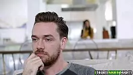 Claire Black drops to knees for epic suck 🍆💦