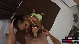 My horny Asian girlfriend craves gym workout sex passion