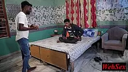 hotel manager shares sexy desi wife petite curvy natural tits with guest hardcore hotel domination kissing