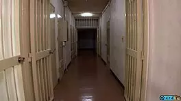 Horny police officer pounds big ass bitch by prison cell