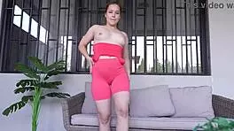 Girl next door skips sports for juicy pussy masturbation closeup 😏🔥