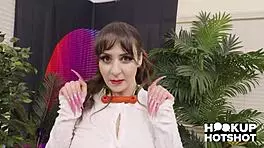 Watch Vile Vixen promo: choke on monster cock, gag deepthroat, then doggystyle dripping wet pussy