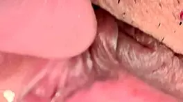 amateur asian milf's shaved pink pussy close-up 361 days post-virginity