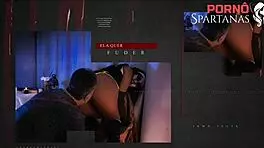 brazilian latina nun gets wildly fucked bent over on halloween night