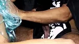 halloween party hookup brings home ebony monster cock for wild latina ass shaking