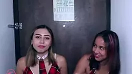 nikol and cataleya submit to monster bbc deepthroat facefucking