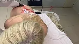 med student takes anal gangbang with piss drink reward