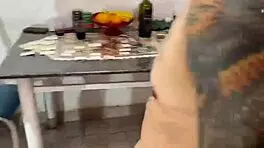 check this interracial petite slut destroying her holes with massive dildos