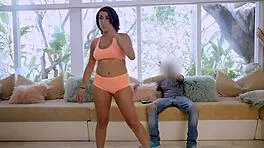 stepbro pounds teen sister's tight ass creampie explosion!