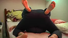 dry humping turns wet creamy in tight jeans doggystyle