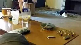 Heart-Racing Voyeur of Cute Blonde 18+ Lotioning Her Sexy Body