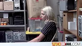 Randy Guard Spies Petite Babe in Uniform with Hidden Cam Then Pounds Bent Over Doggystyle