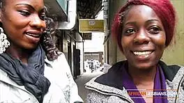 Naughty African Lesbians Whisper Public Pussy Secrets