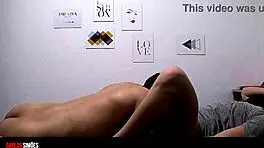 muscular friend pounds my wet pussy with his huge endowed cock