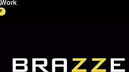 Horny maid queenie sateen worships voyeur's throbbing cock intimately