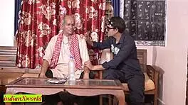 horny milf licks and fucks young babe doggystyle