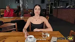 ara mix in heels wonders if rough toilet deepthroat with stranger beats her shaved pussy pickup?