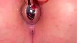 my tight latina ass gets filled with hot cum after buttplug removal
